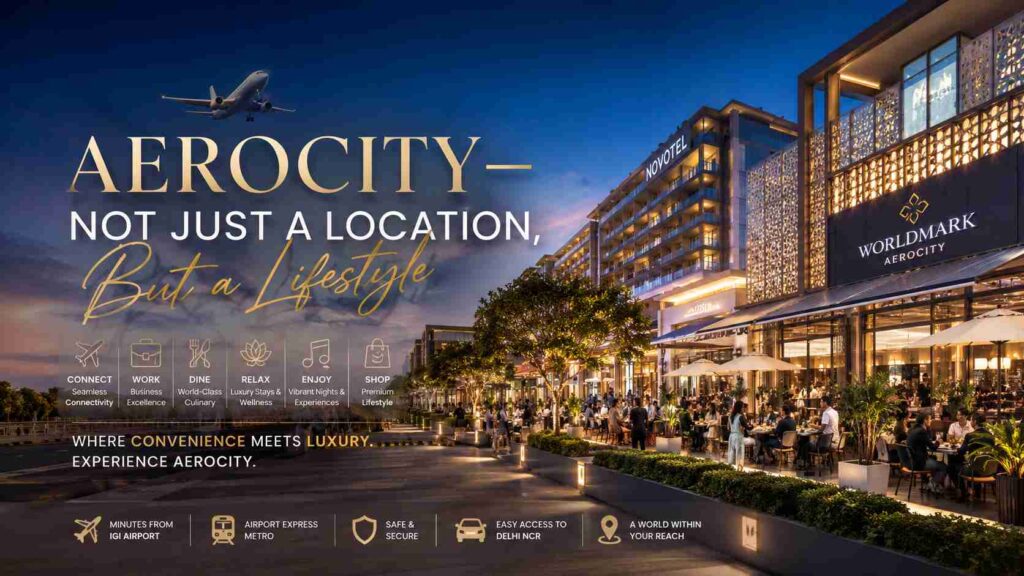Aerocity—Not Just a Location, But a Lifestyle Aerocity—Not Just a Location, But a Lifestyle