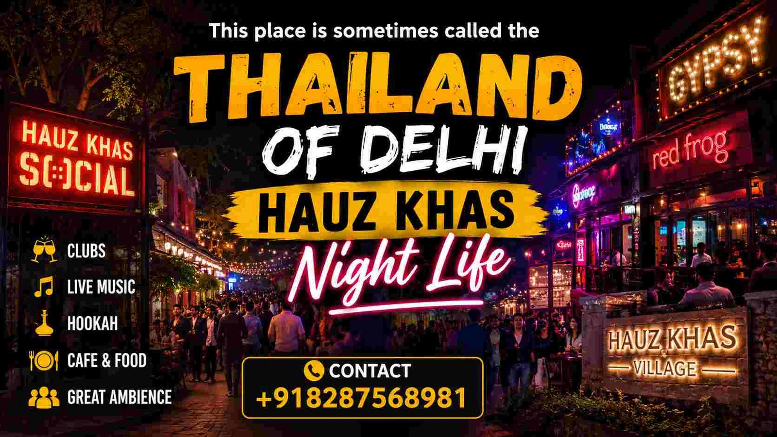 You are currently viewing Mini Thailand of Delhi Hauz Khas