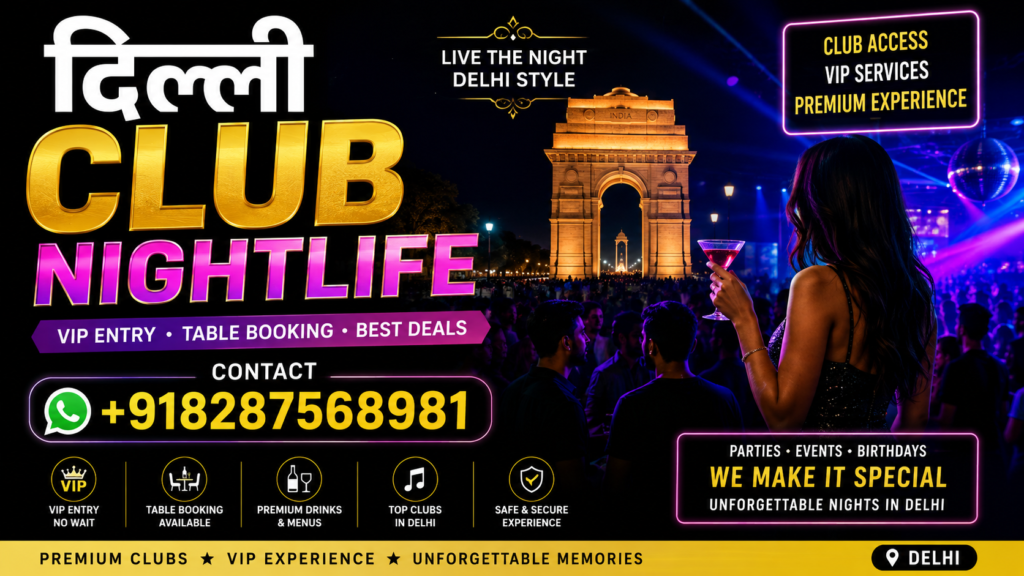 delhi night club life