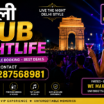 Delhi night club life of a girl